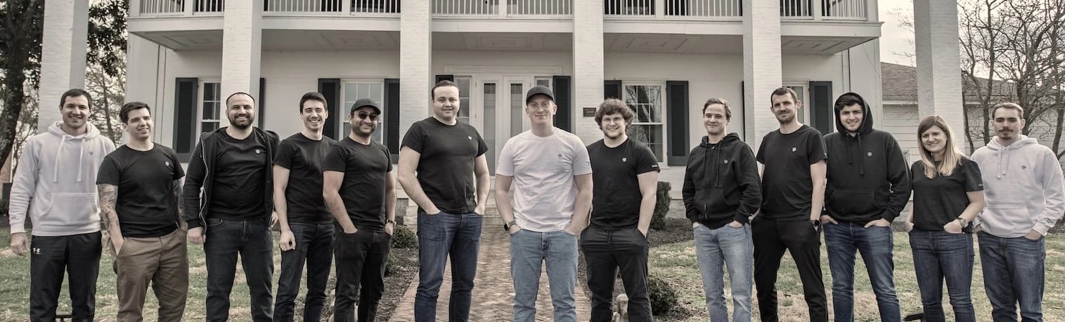 The c/side team in a group photo