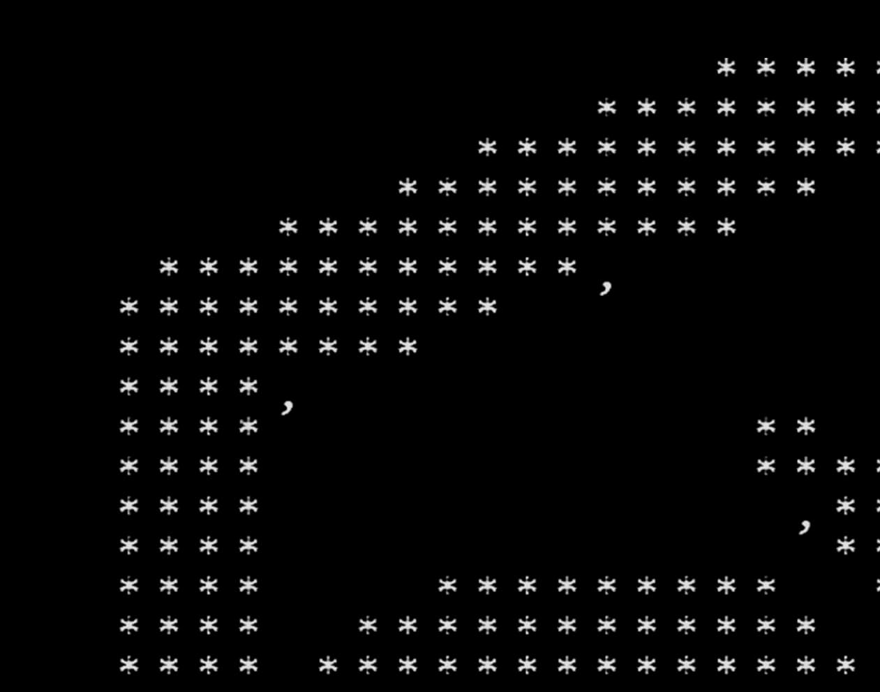 ASCII Art background