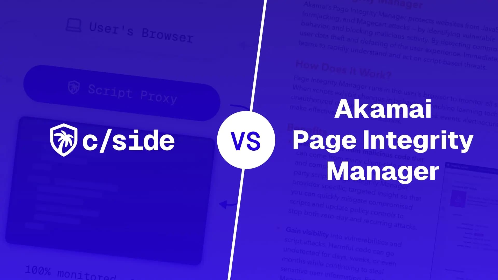 Compare c/side to Akamai