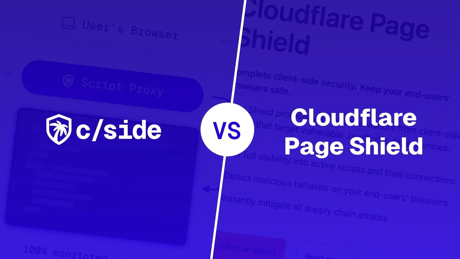 Compare c/side to Cloudflare Page Shield