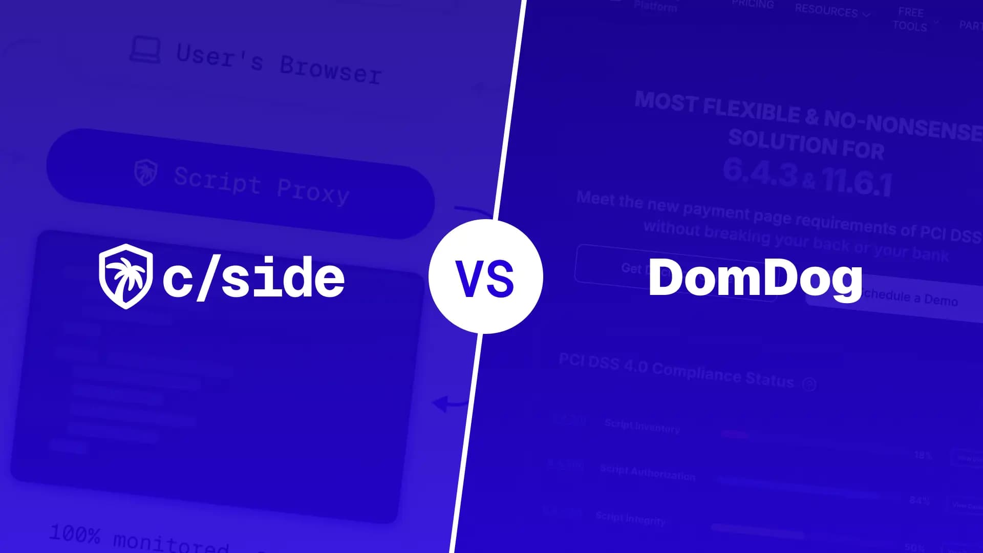 Compare c/side to Domdog