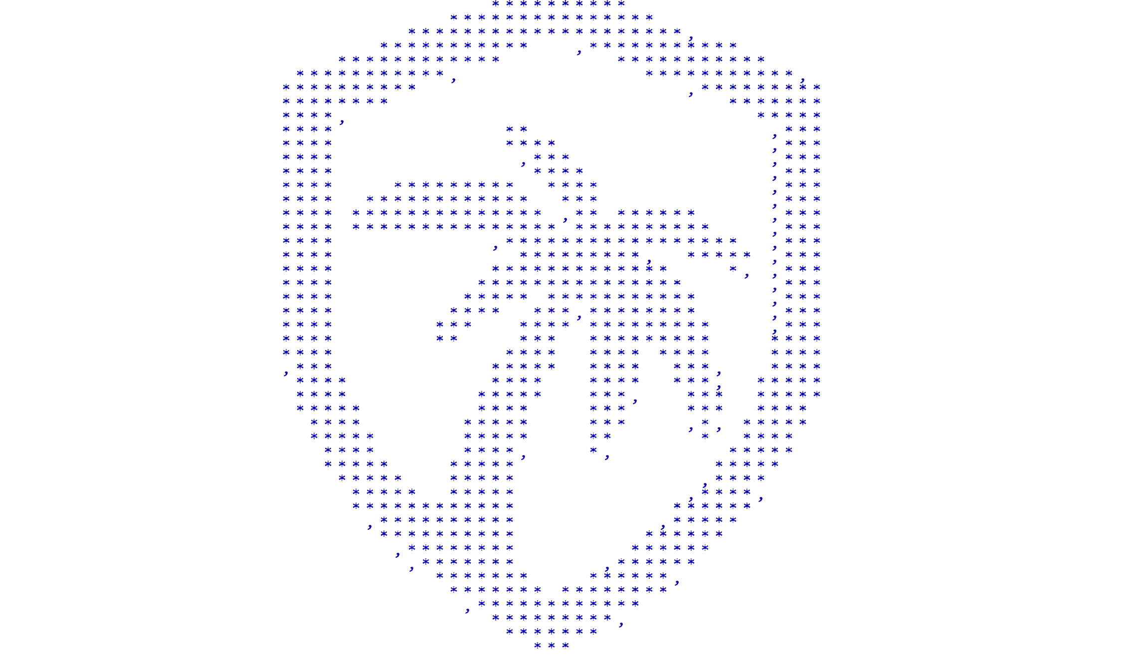 ASCII Art of the c/side logo